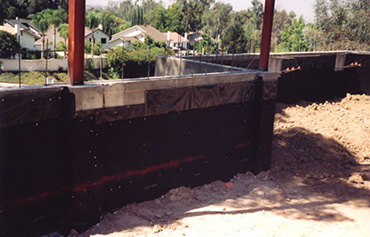Below Grade Waterproofing San Diego
